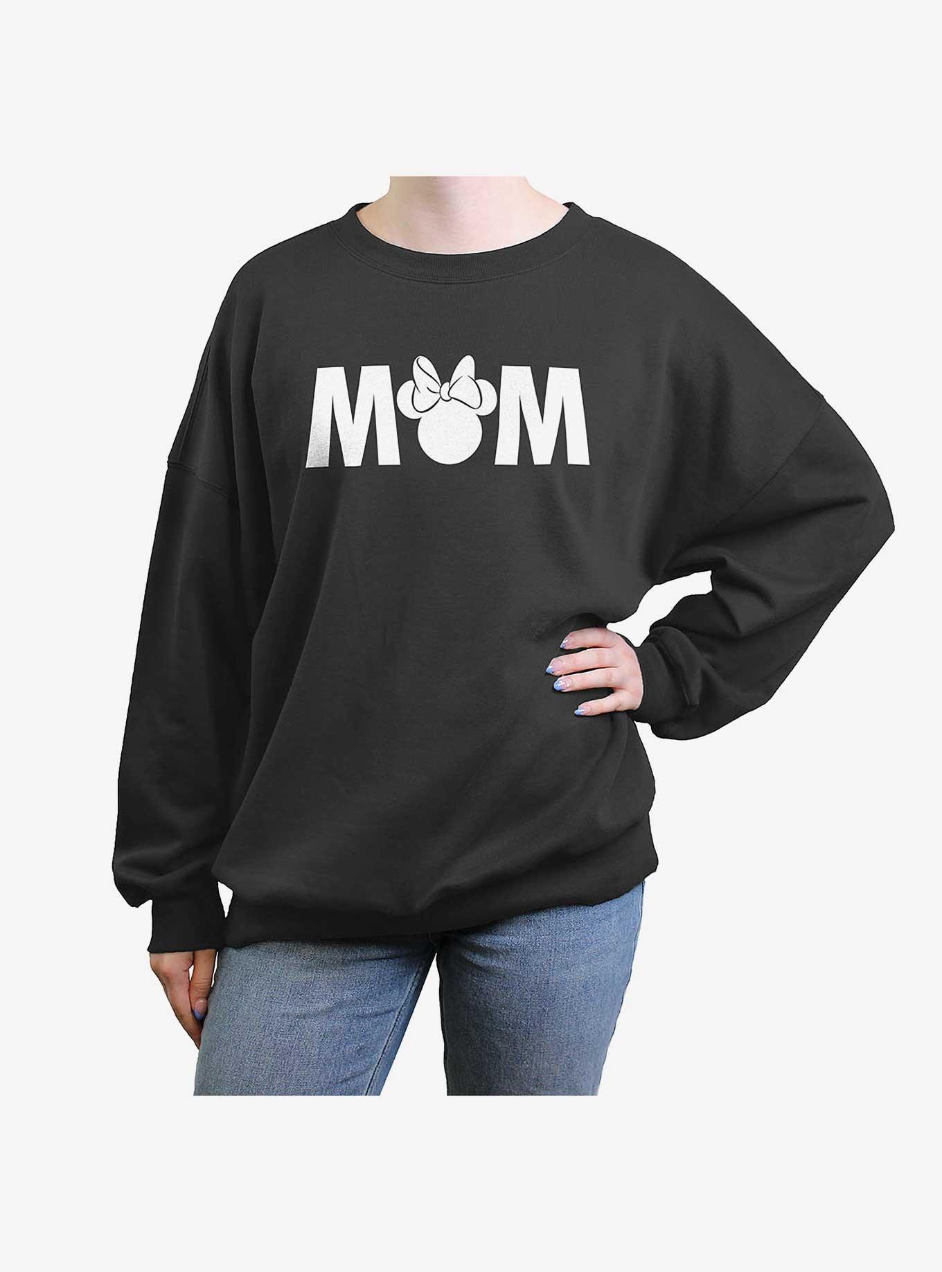 Disney Mickey Mouse Minnie Mom Womens Oversized Sweatshirt, , hi-res