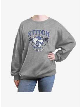 Disney Lilo & Stitch Surf Team Womens Oversized Sweatshirt, , hi-res