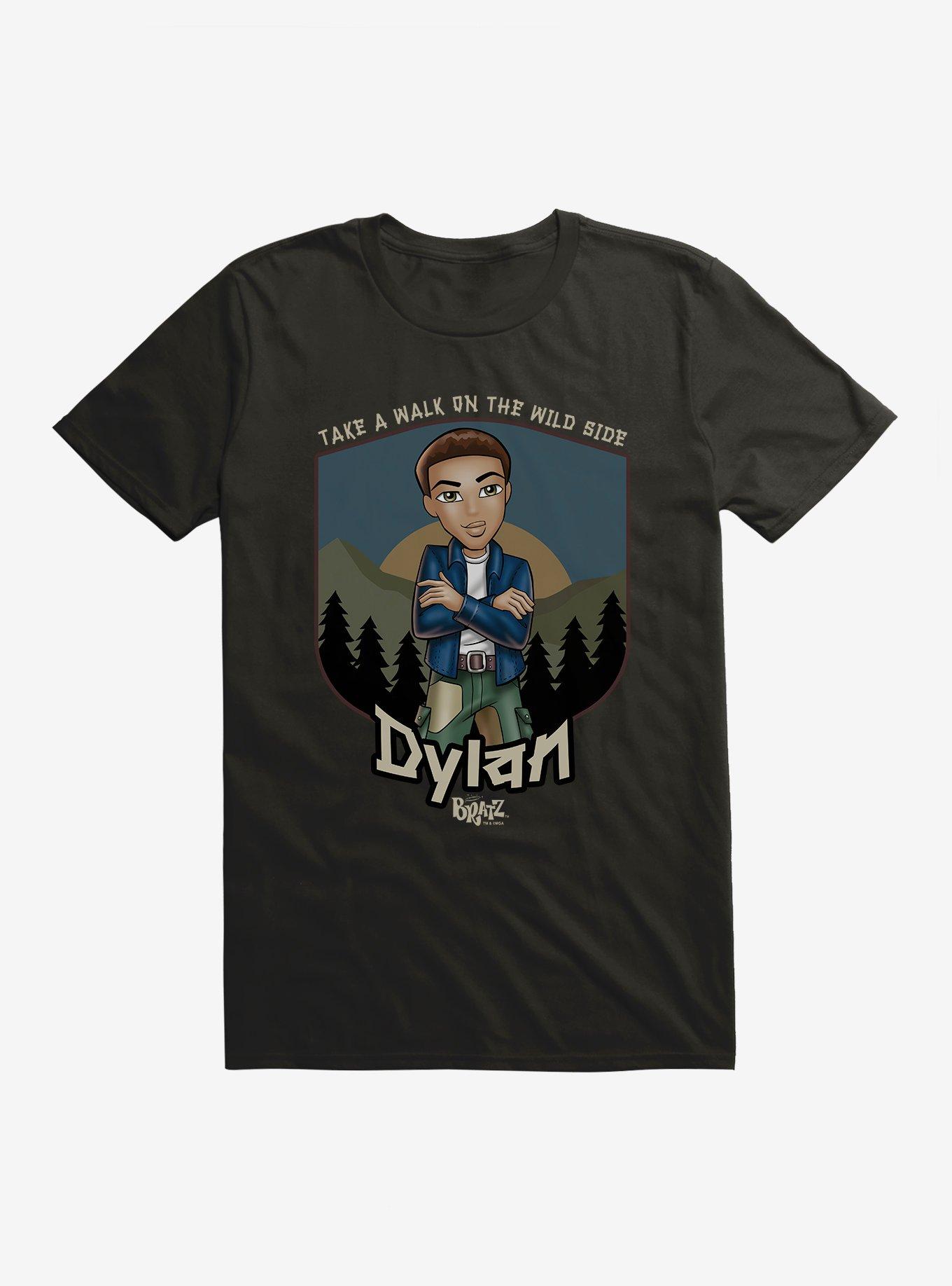 Bratz Dylan Walk On The Wild Side T-Shirt, BLACK, hi-res