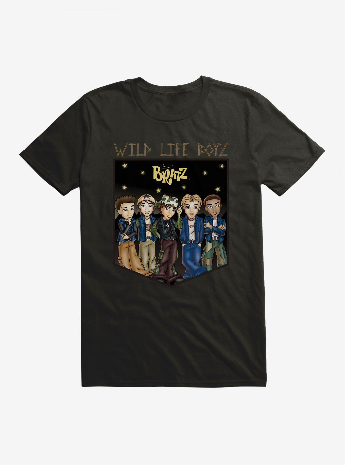 Bratz Wild Life Boyz T-Shirt, BLACK, hi-res