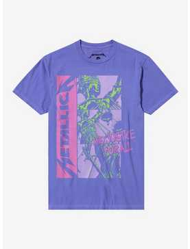 Metallica ...And Justice For All Pastel Boyfriend Fit Girls T-Shirt, , hi-res