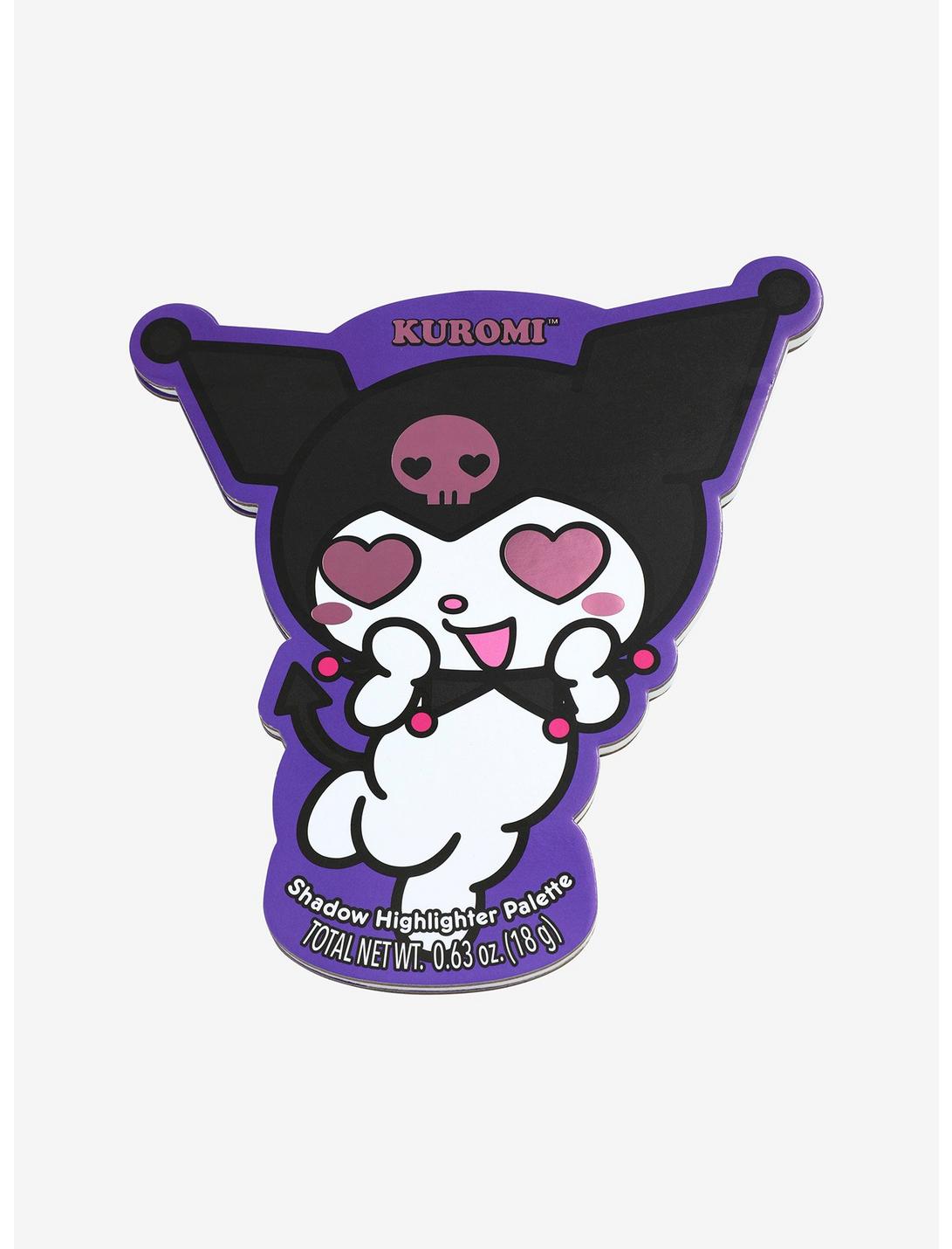 Sanrio Kuromi Figural Shadow Highlighter Palette — BoxLunch Exclusive, , hi-res