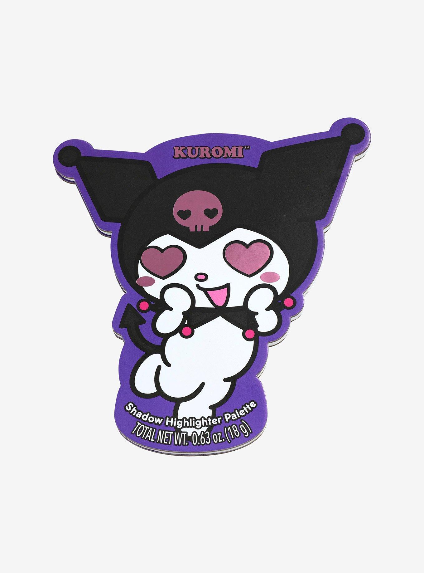 Sanrio Kuromi Figural Shadow Highlighter Palette &mdash; BoxLunch Exclusive, , hi-res