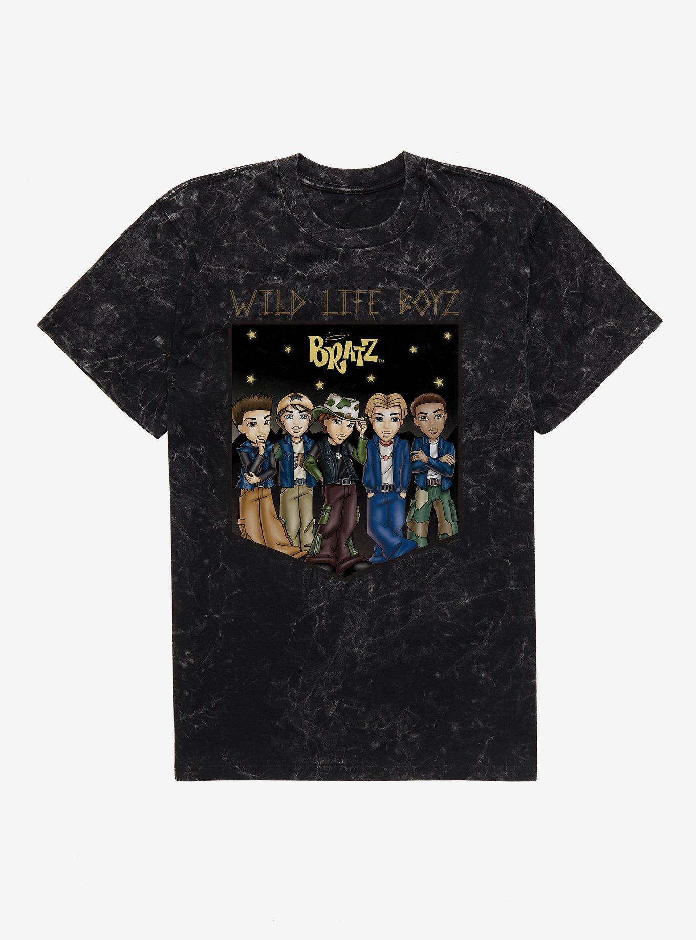 Bratz Wild Life Boyz Mineral Wash T-Shirt, , hi-res