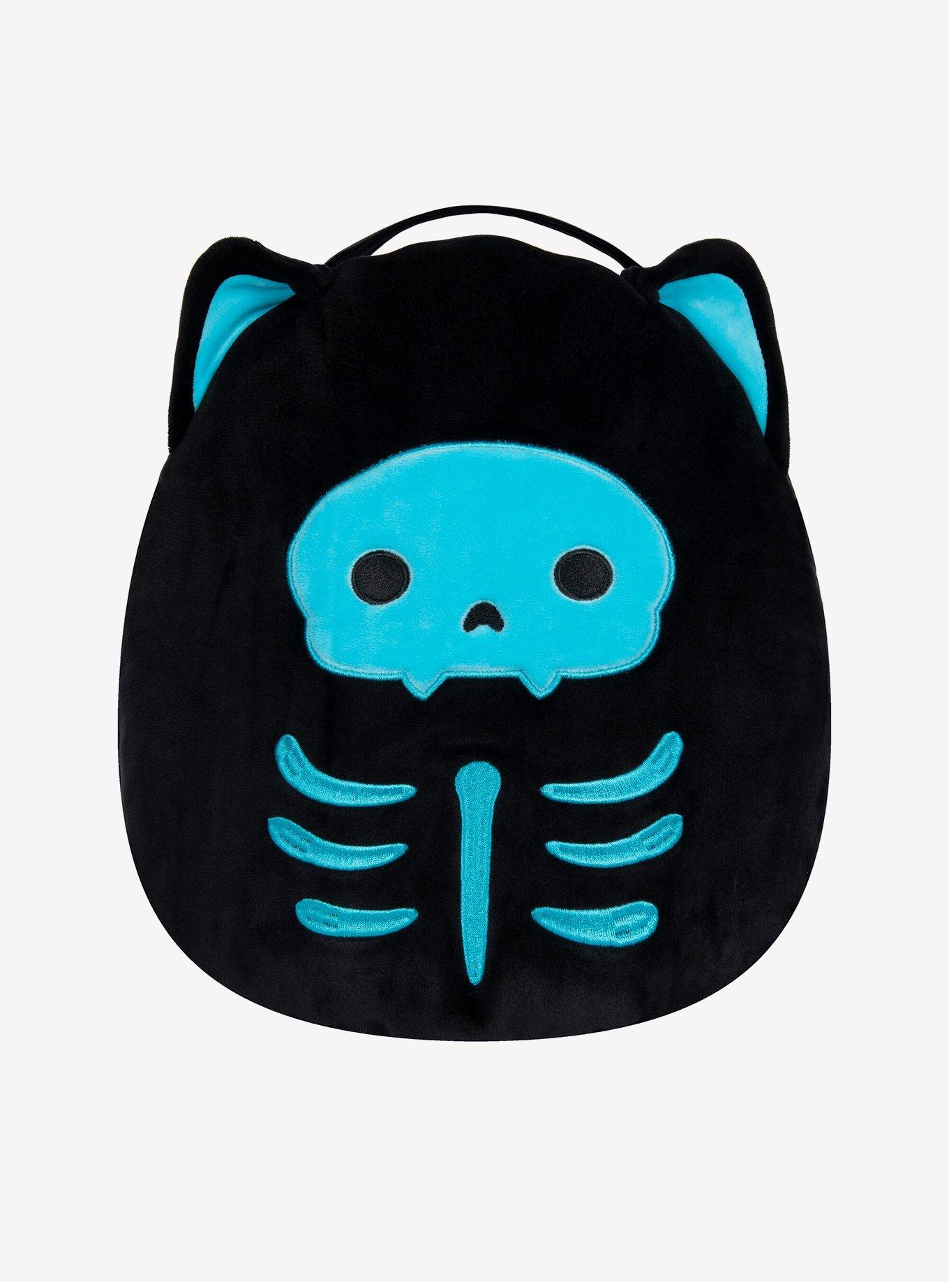 Horror Skeleton Cat Earbud Case Cover