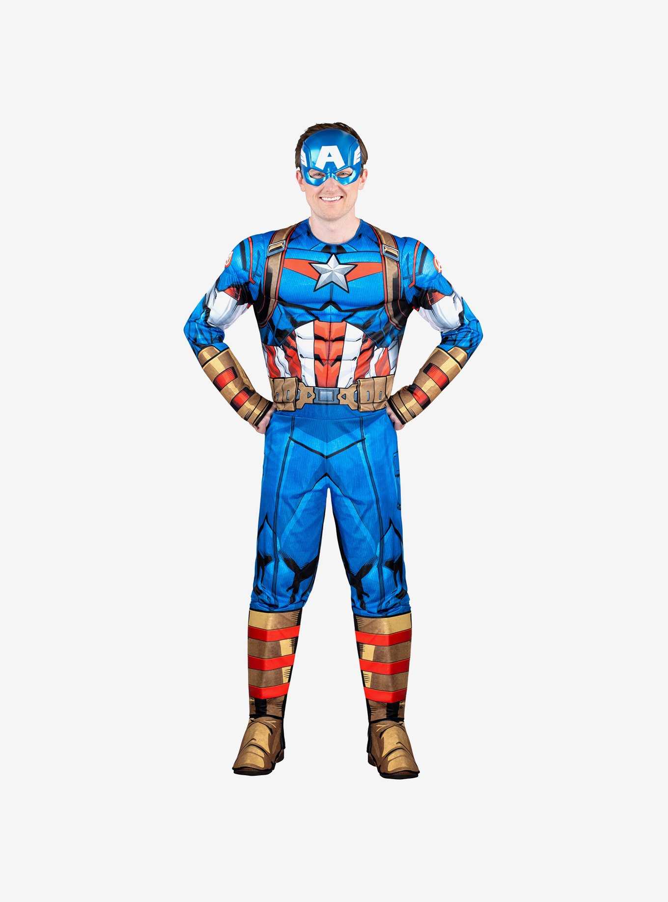 Marvel Captain America Adult Costume, , hi-res