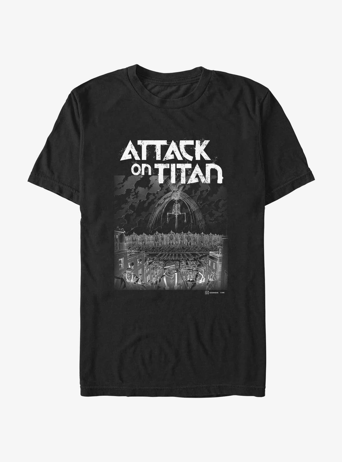 Attack On Titan The Rumbling Negative T-Shirt, , hi-res