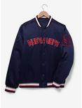Marvel Spider-Man: Across the Spider-Verse Miguel O'Hara Bomber Jacket - BoxLunch Exclusive, NAVY, hi-res