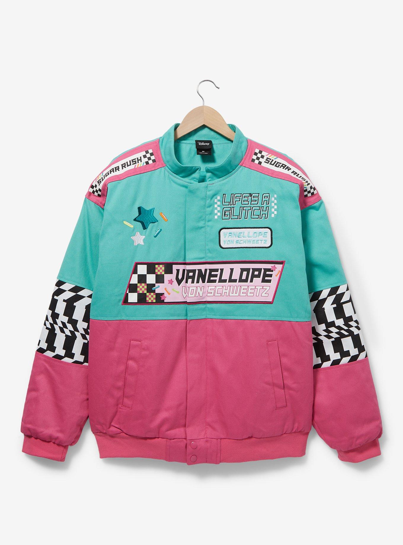 Disney Wreck-It Ralph Vanellope Von Schweetz Racing Jacket — BoxLunch Exclusive, MULTI, hi-res