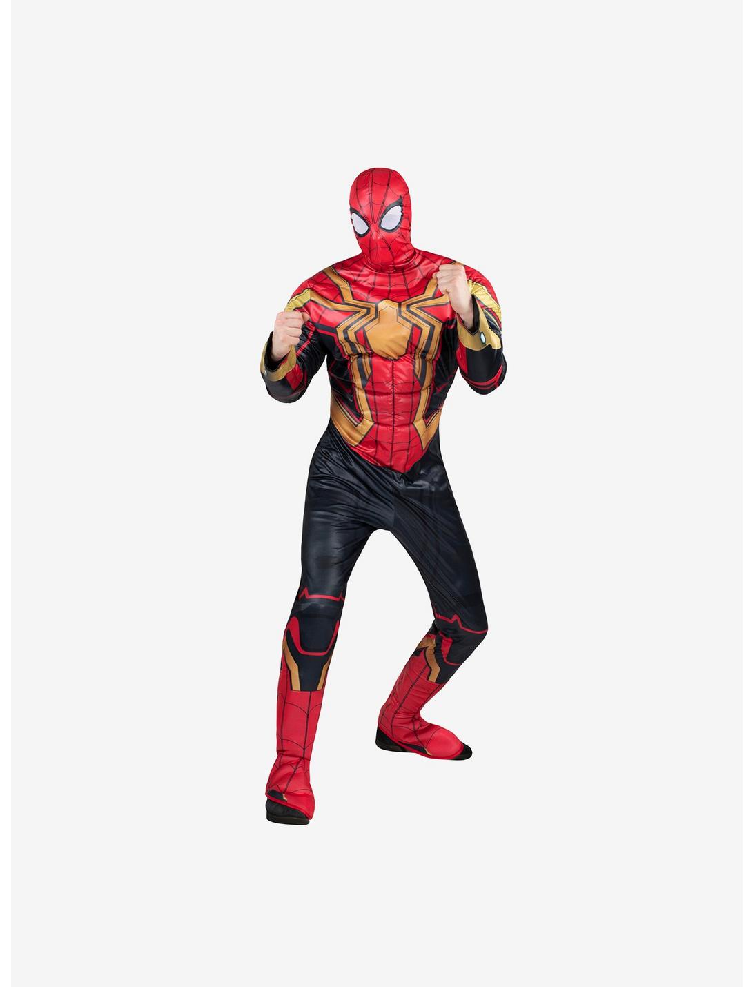 Marvel Spider-Man Integrated Adult Costume, MULTI, hi-res