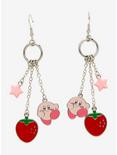 Nintendo Kirby Strawberry Charm Earrings, , hi-res