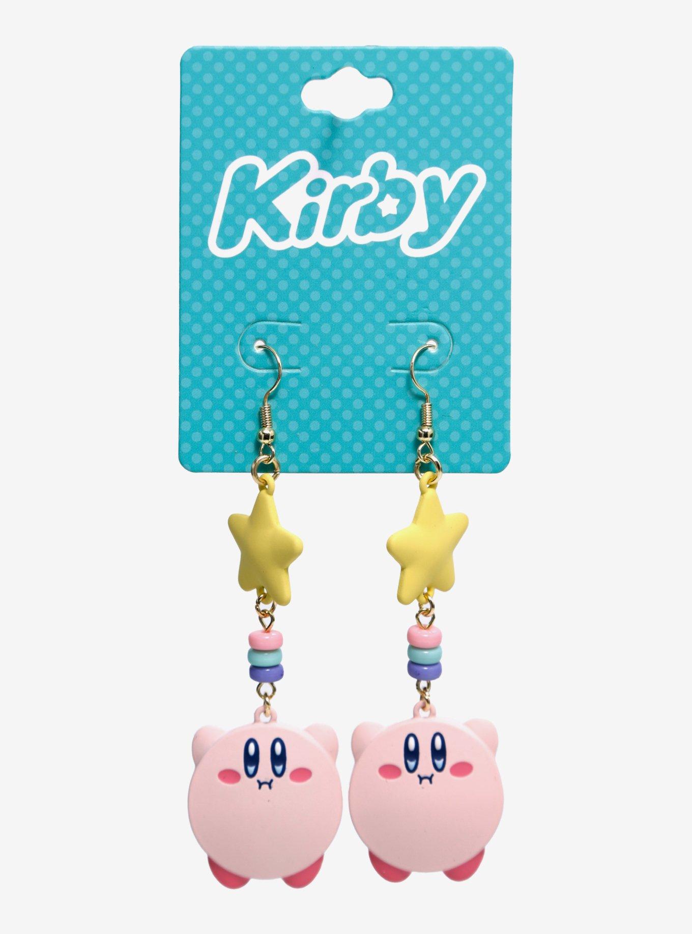 Nintendo Kirby Star Charm Statement Earrings BoxLunch