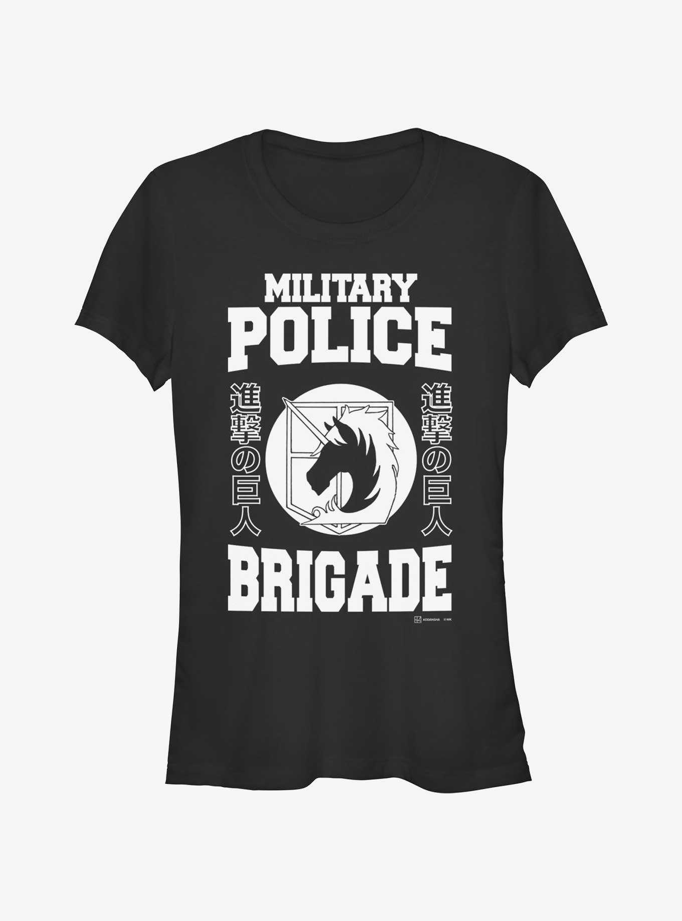 Attack On Titan Military Police Brigade Jersey Girls T-Shirt, , hi-res