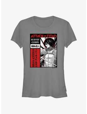 Attack On Titan Survey Corps Mikasa Girls T-Shirt, , hi-res