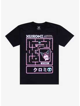 Kuromi Arcade Boyfriend Fit Girls T-Shirt, , hi-res