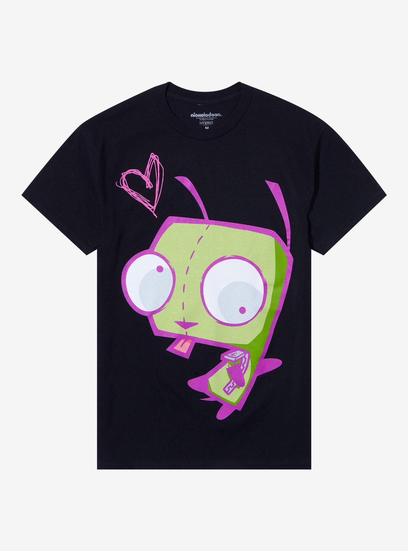 Invader Zim GIR Front & Back Boyfriend Fit T-Shirt, , hi-res