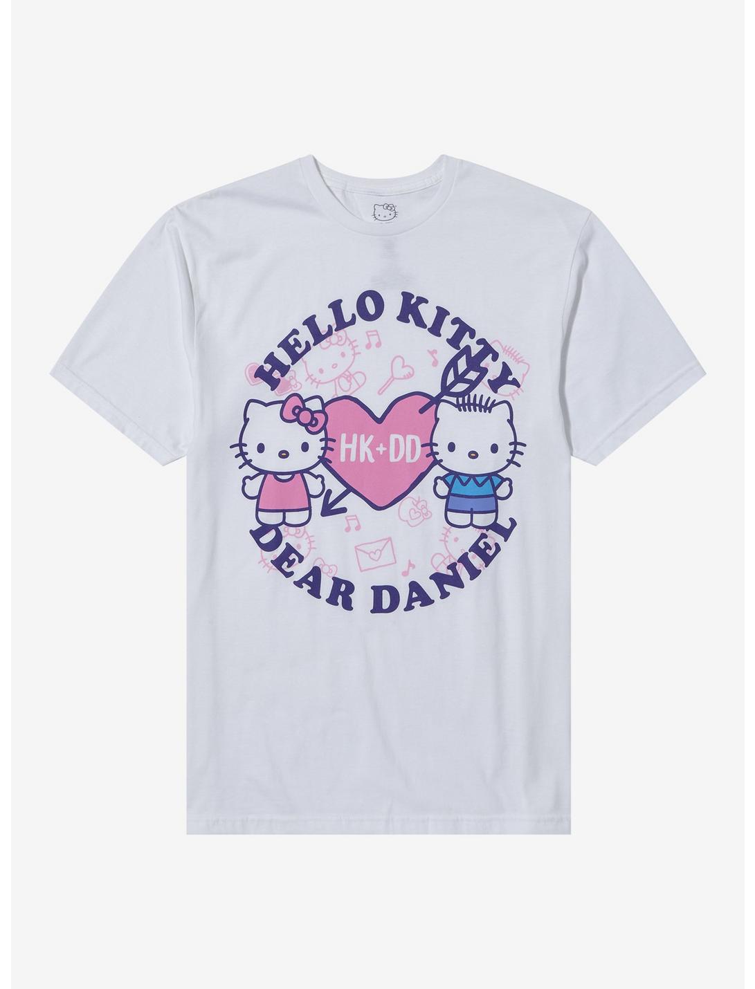 Hello Kitty & Dear Daniel Heart Boyfriend Fit Girls T-Shirt, MULTI, hi-res
