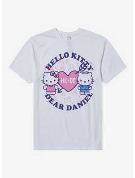 Hello Kitty & Dear Daniel Heart Boyfriend Fit Girls T-Shirt, , hi-res