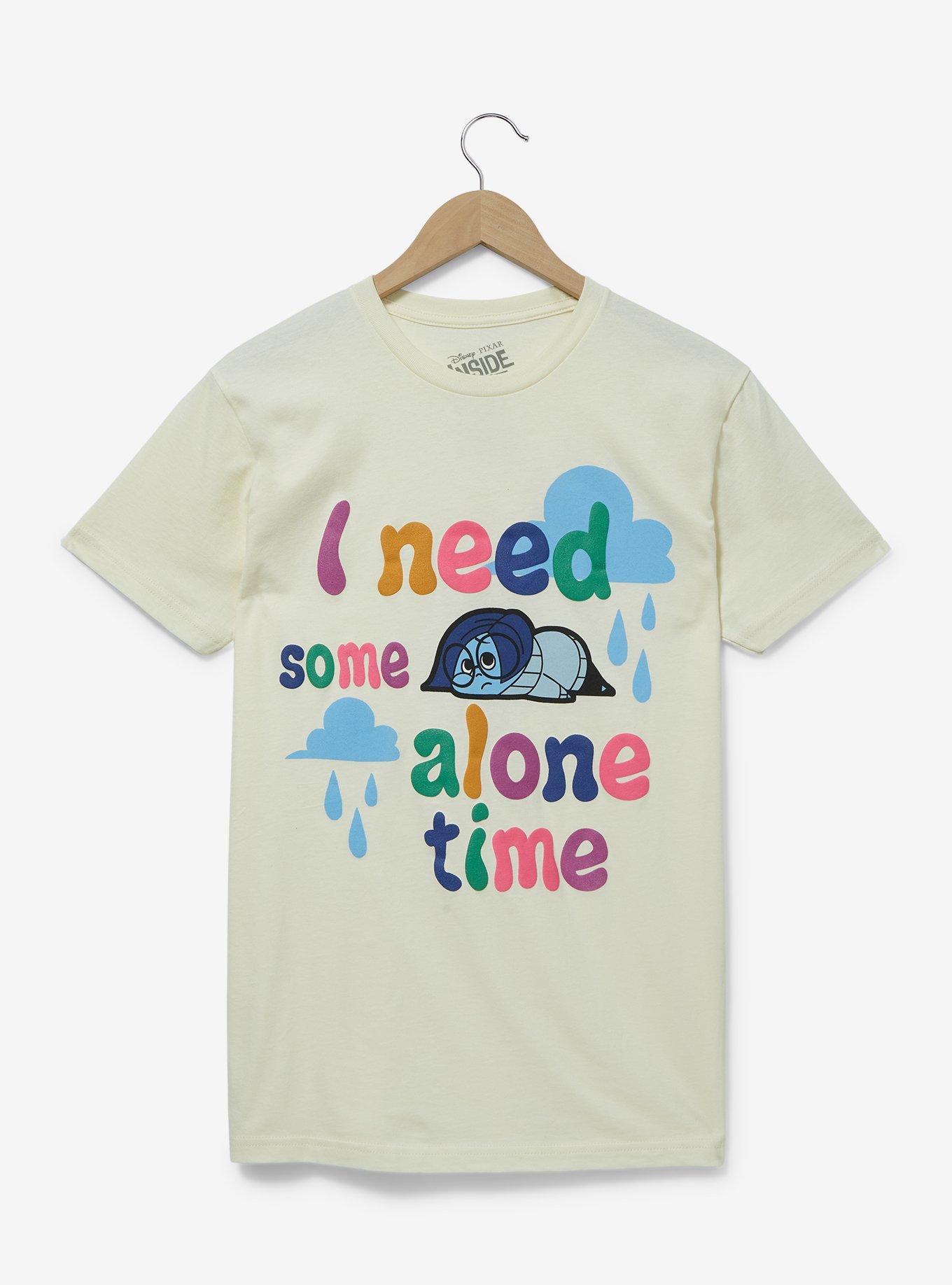 Disney Pixar Inside Out Sadness Alone Time Women's T-Shirt — BoxLunch Exclusive