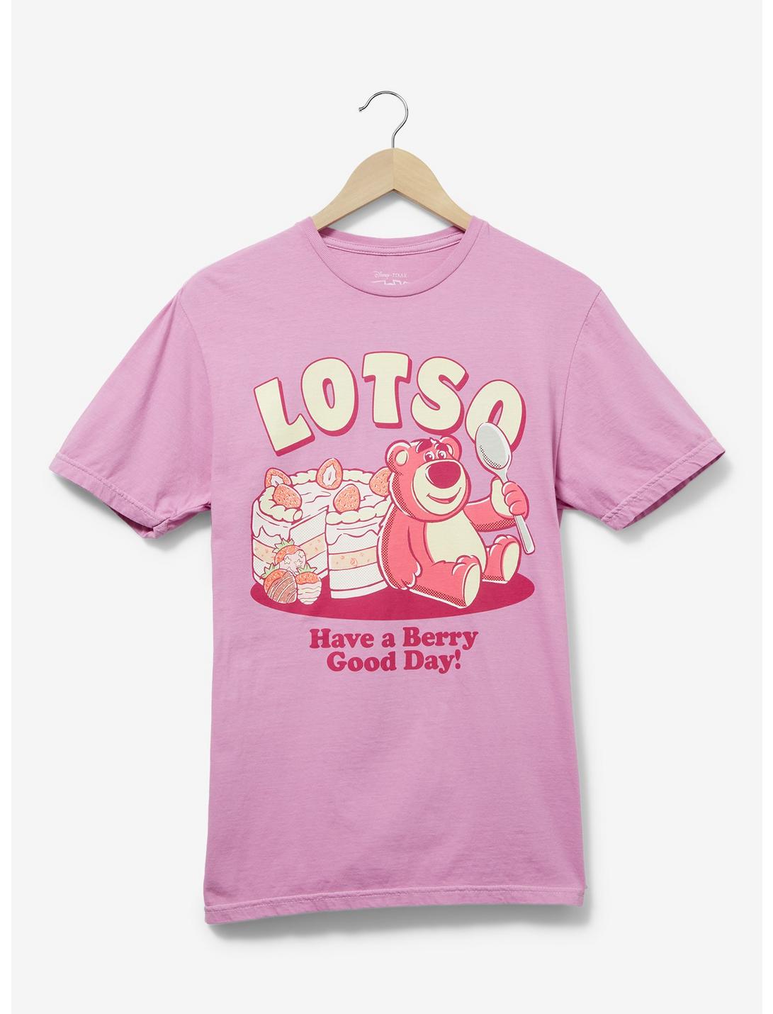 Disney Pixar Toy Story 3 Lotso Berry Good Day Women's T-Shirt — BoxLunch Exclusive, PINK, hi-res