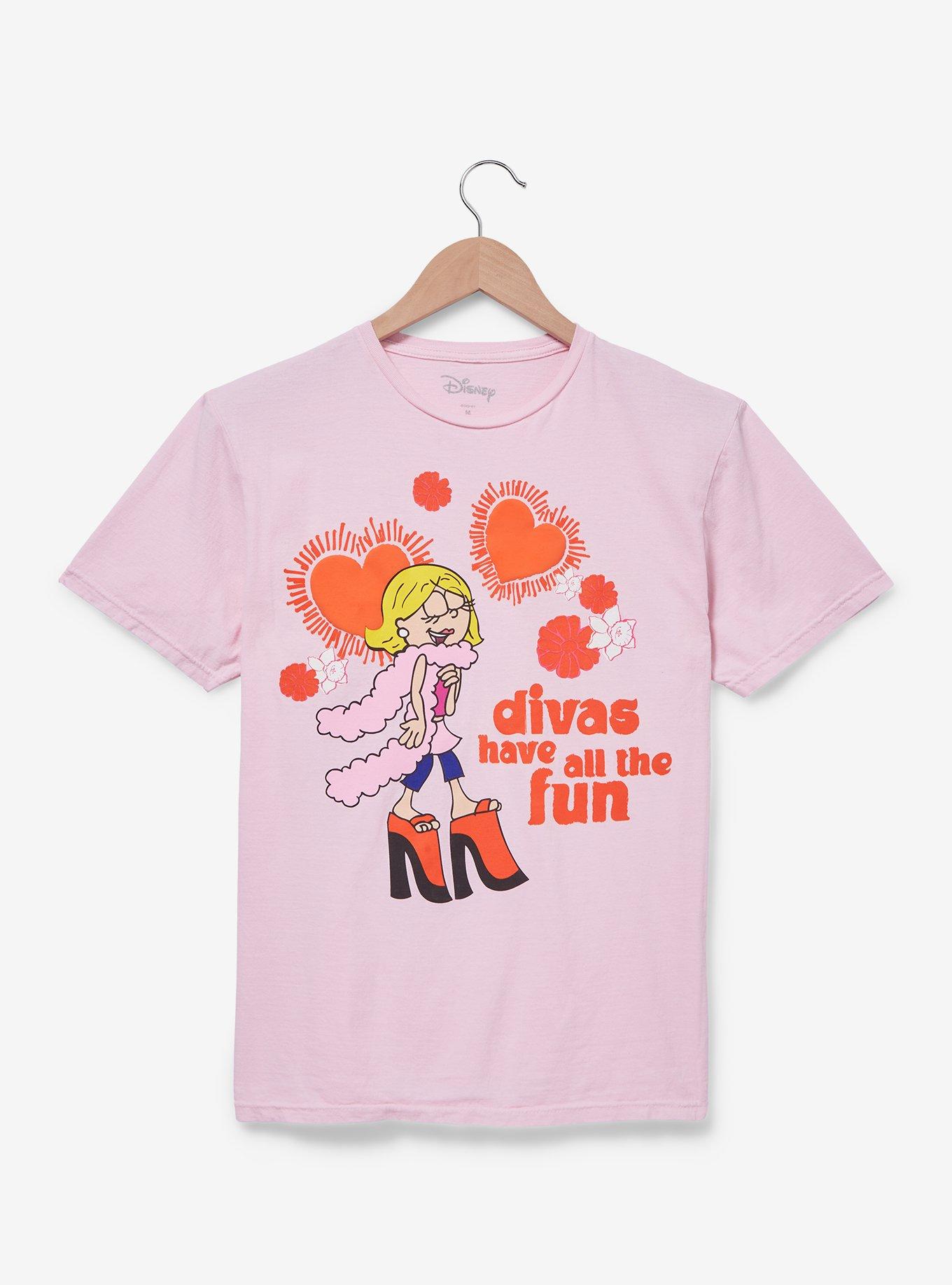 Disney Lizzie McGuire Divas Have All The Fun Women's T-Shirt - BoxLunch Exclusive