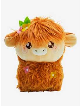 Fluffy Floral Highland Cow 10 Inch Plush - BoxLunch Exclusive, , hi-res