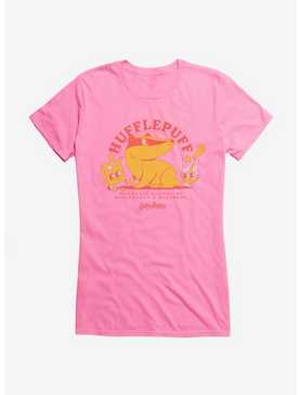 Harry Potter Hufflepuff Badger Chibi Girls T-Shirt, , hi-res