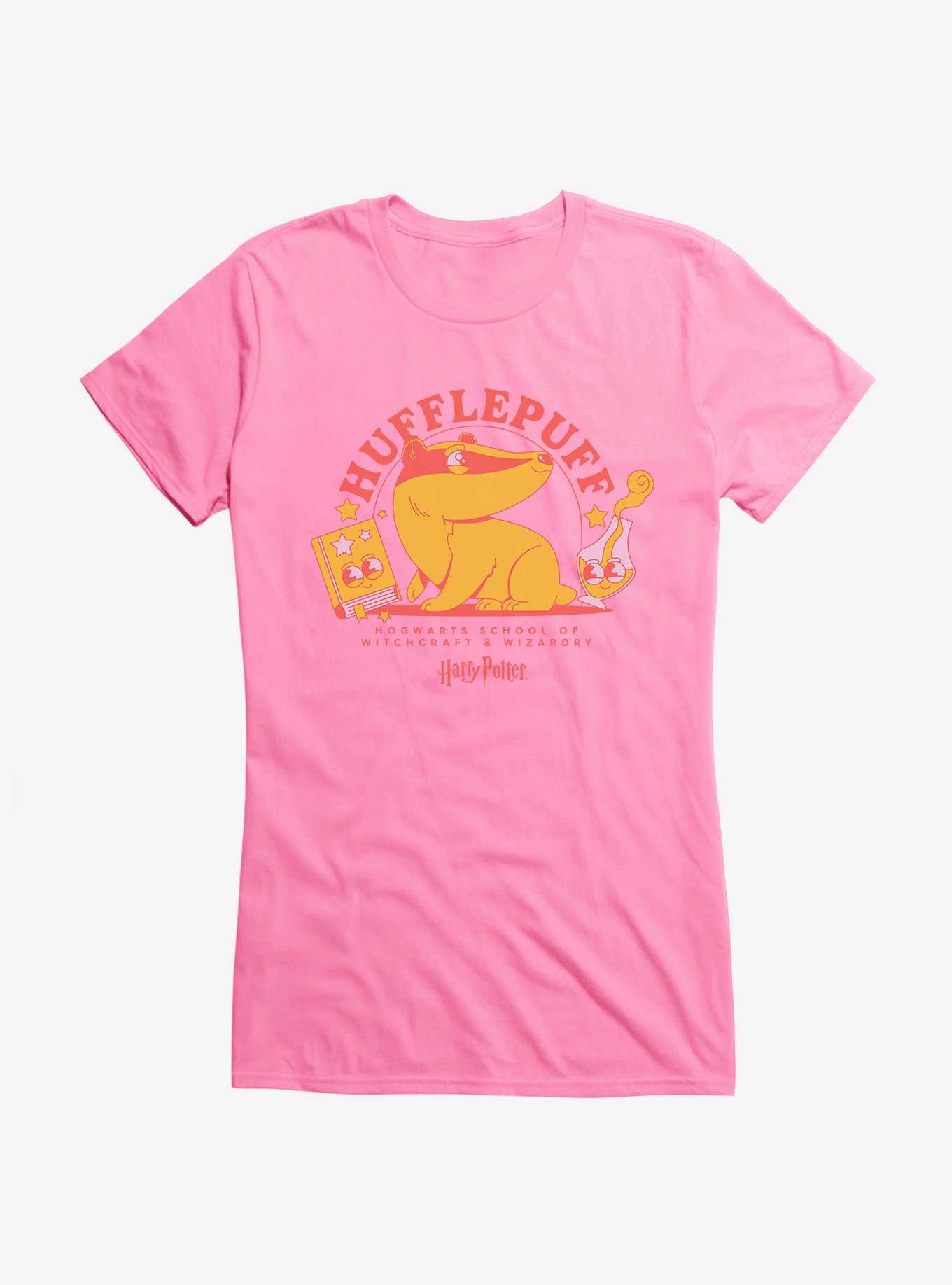 Harry Potter Hufflepuff Badger Chibi Girls T-Shirt, , hi-res