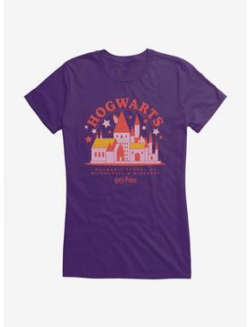 Harry Potter Hogwarts Castle Chibi Girls T-Shirt, , hi-res