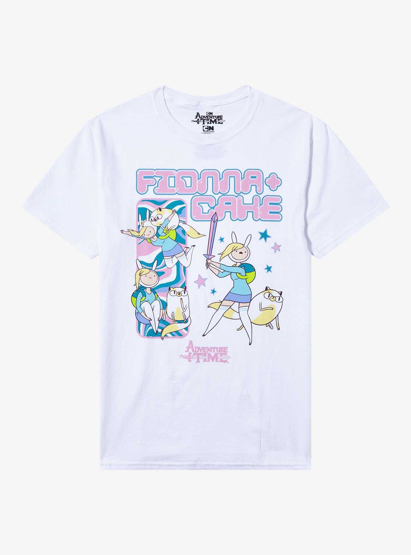 Adventure Time Fionna & Cake Boyfriend Fit Girls T-Shirt, , hi-res