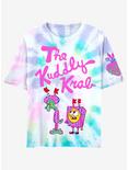 SpongeBob SquarePants The Kuddly Krab Tie-Dye Boyfriend Fit Girls T-Shirt, MULTI, hi-res