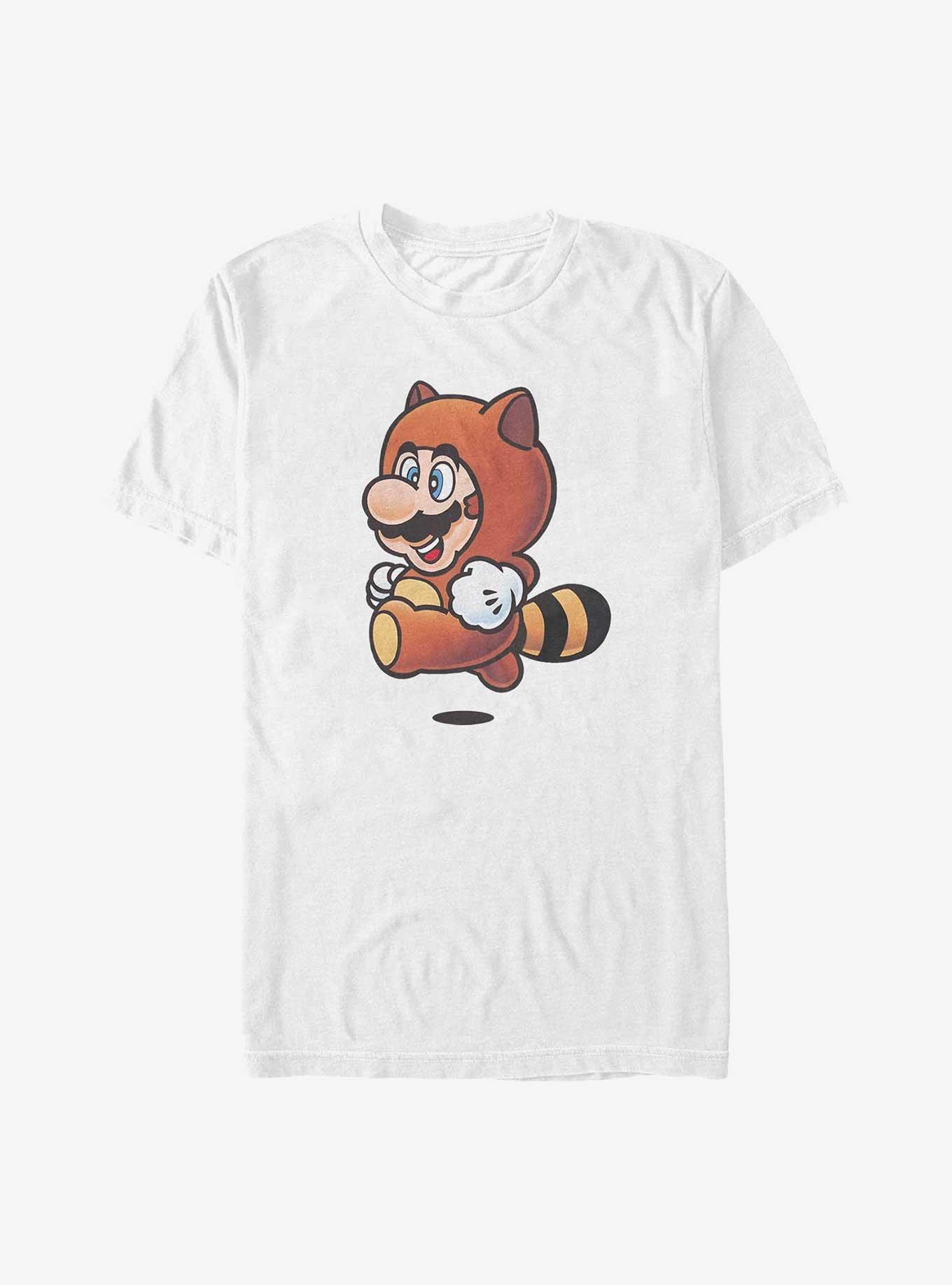 Nintendo Mario Tanooki Hop Extra Soft T-Shirt, , hi-res
