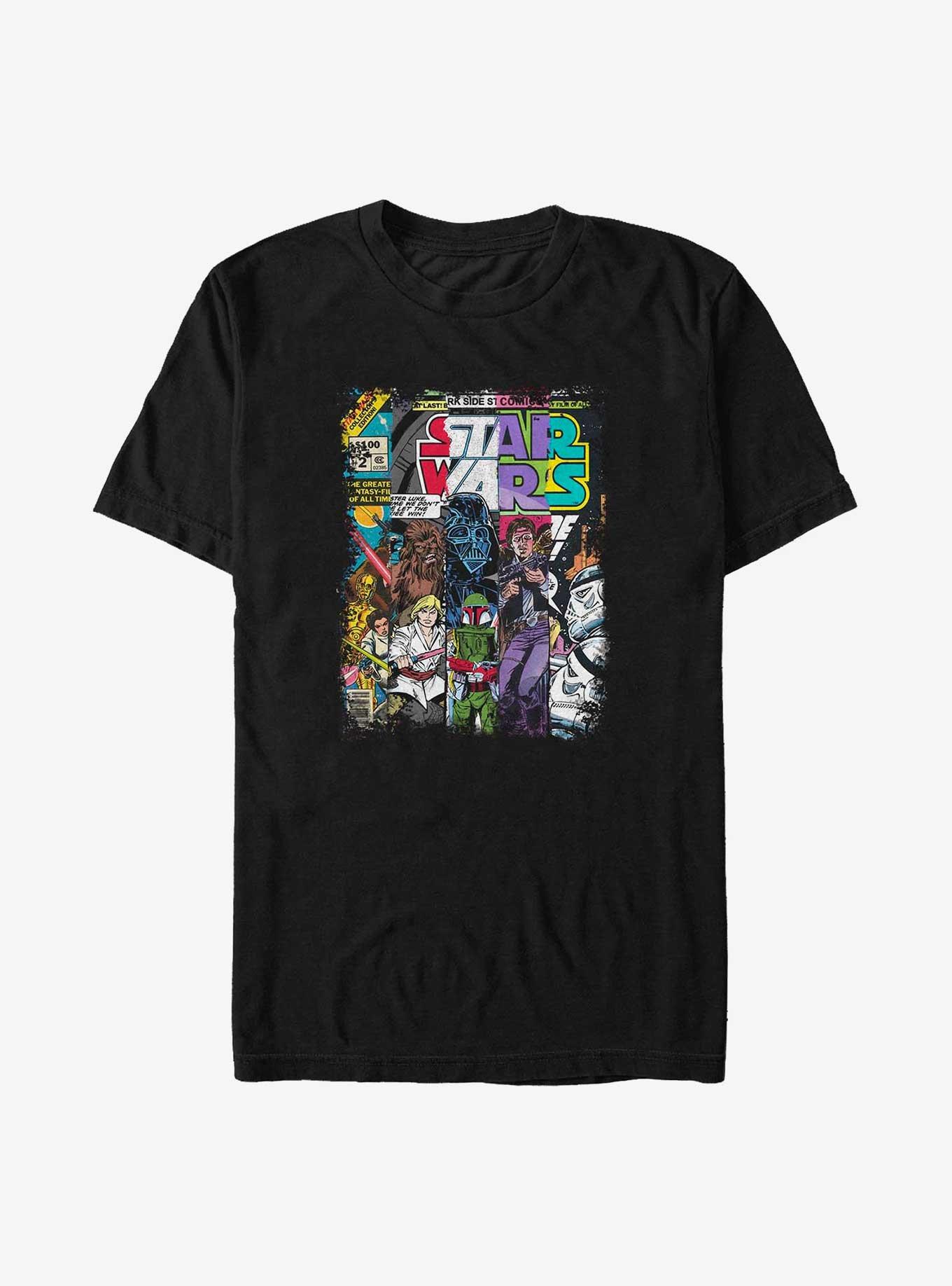 Star Wars Classic Star Wars Comic Strips Extra Soft T-Shirt, , hi-res