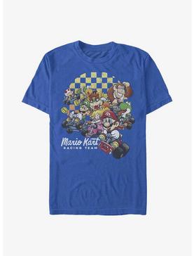 Mario Checkered Kartin' Extra Soft T-Shirt, , hi-res