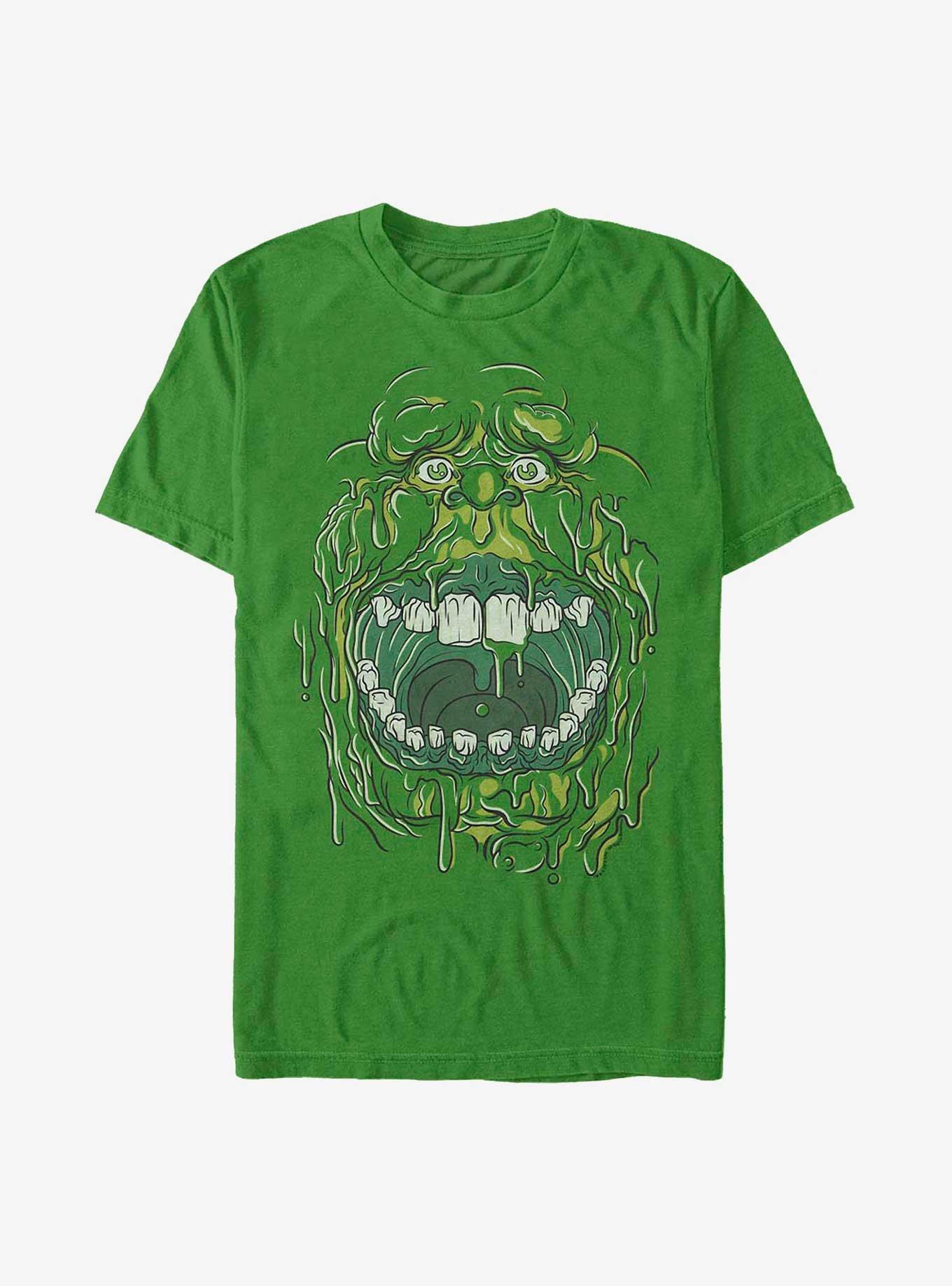 Ghostbusters Slimy Ghost Costume Extra Soft T-Shirt, KELLY, hi-res