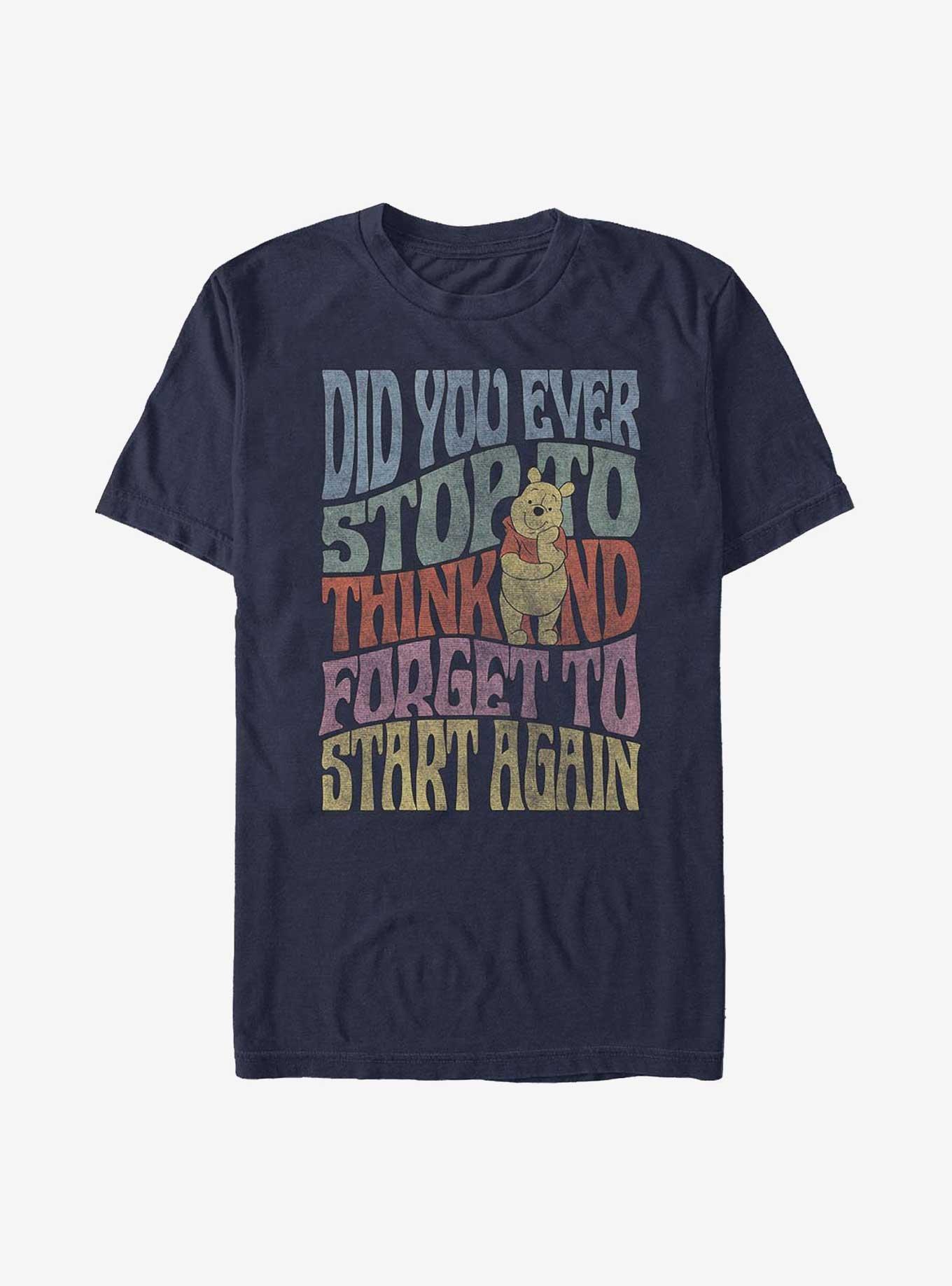 Disney Winnie The Pooh Did You Ever Extra Soft T-Shirt, NAVY, hi-res