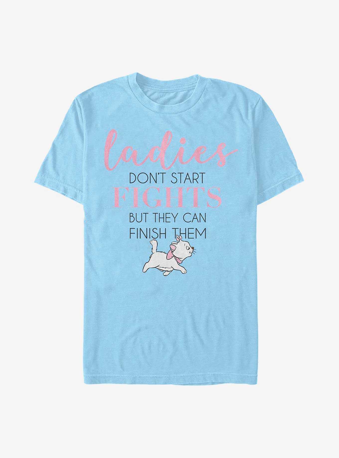 Disney The AristoCats Marie Ladies Can Finish Fights Extra Soft T-Shirt, , hi-res