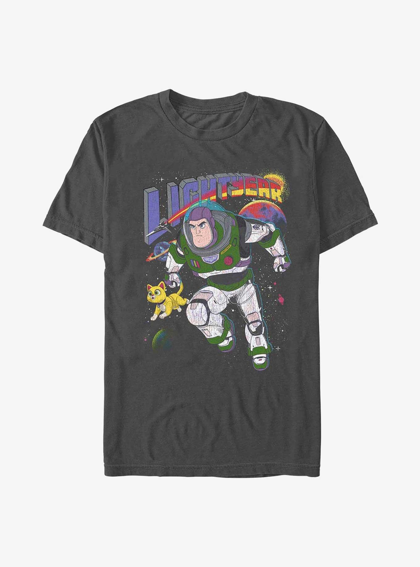 Disney Pixar Lightyear Space Ranger Extra Soft T-Shirt, CHARCOAL, hi-res