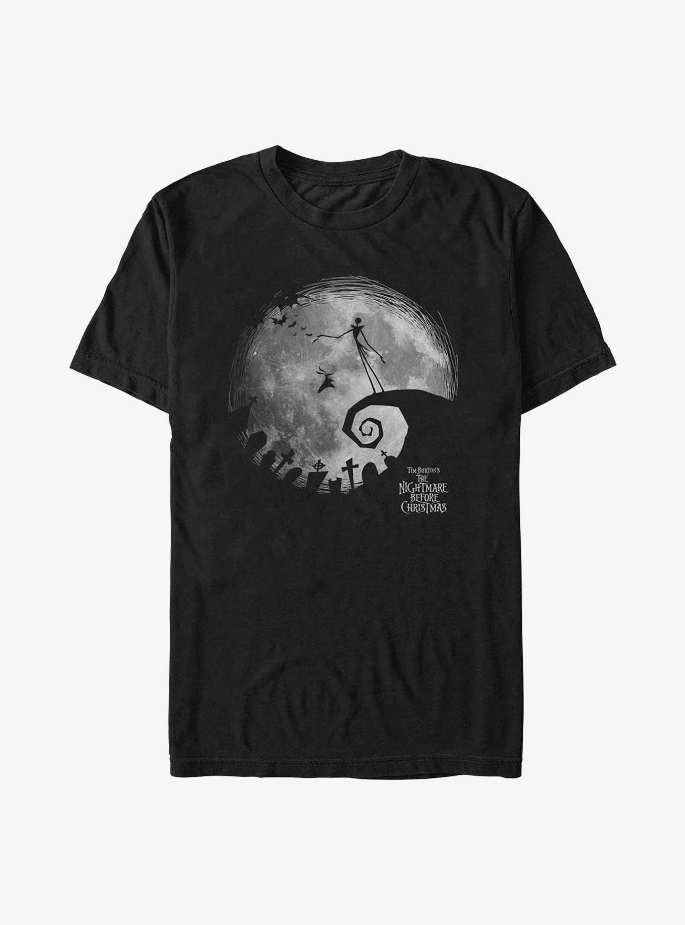 The Nightmare Before Christmas Jack Skellington Night Moon Extra Soft T-Shirt, , hi-res