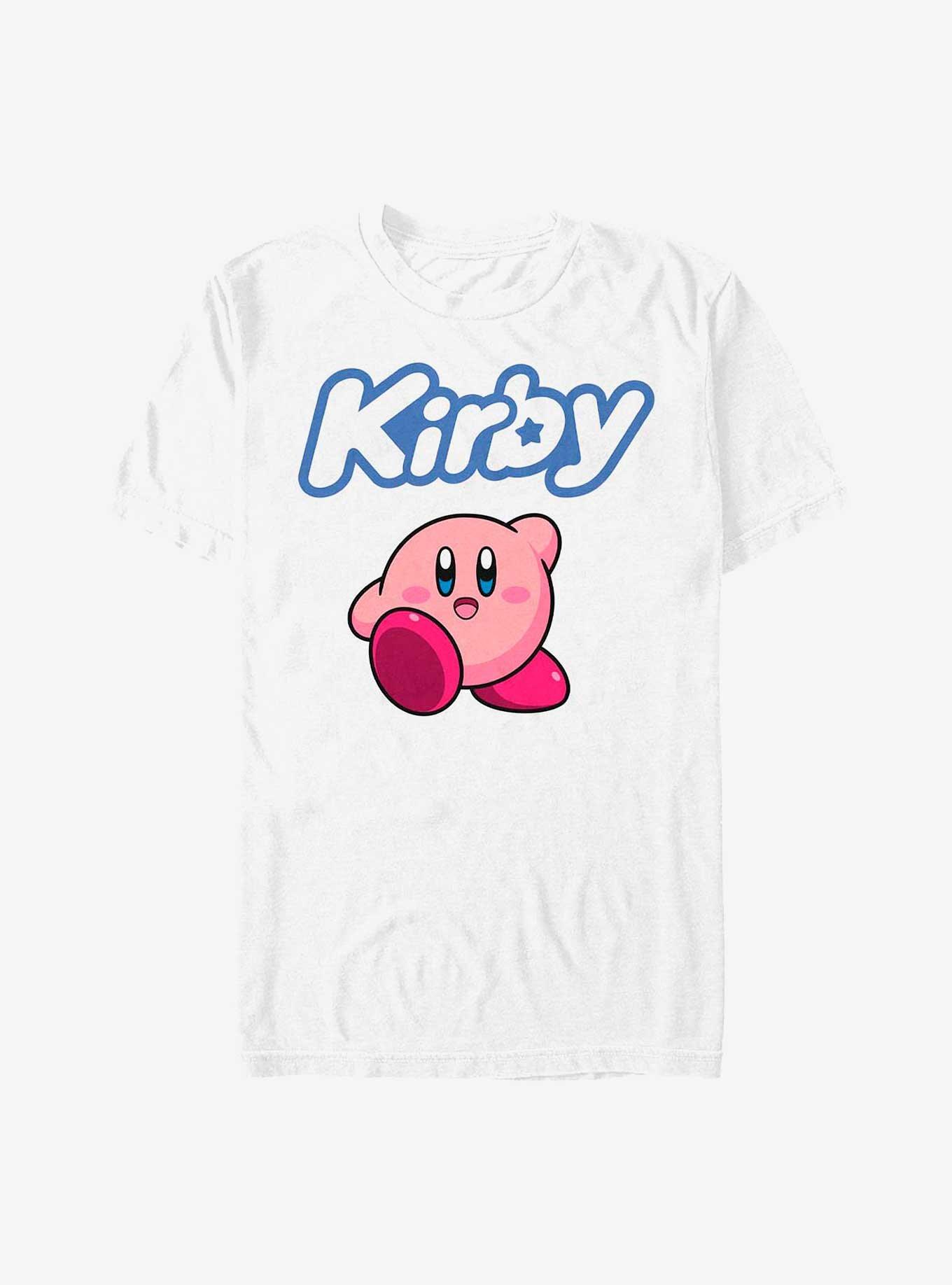 Nintendo Kirby Simply Kirby Extra Soft T-Shirt, WHITE, hi-res