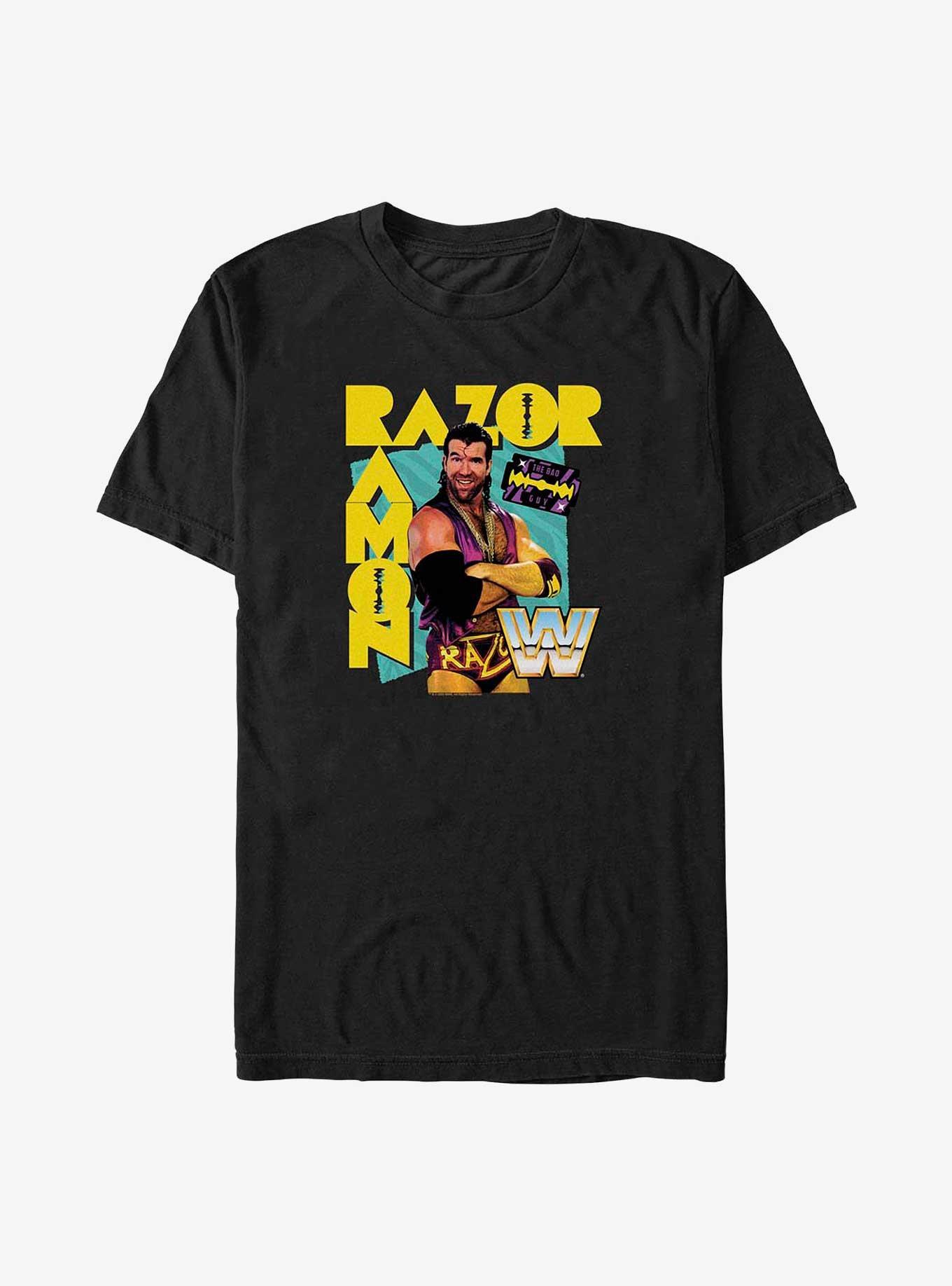 WWE Razor Ramon Hype Extra Soft T-Shirt, BLACK, hi-res