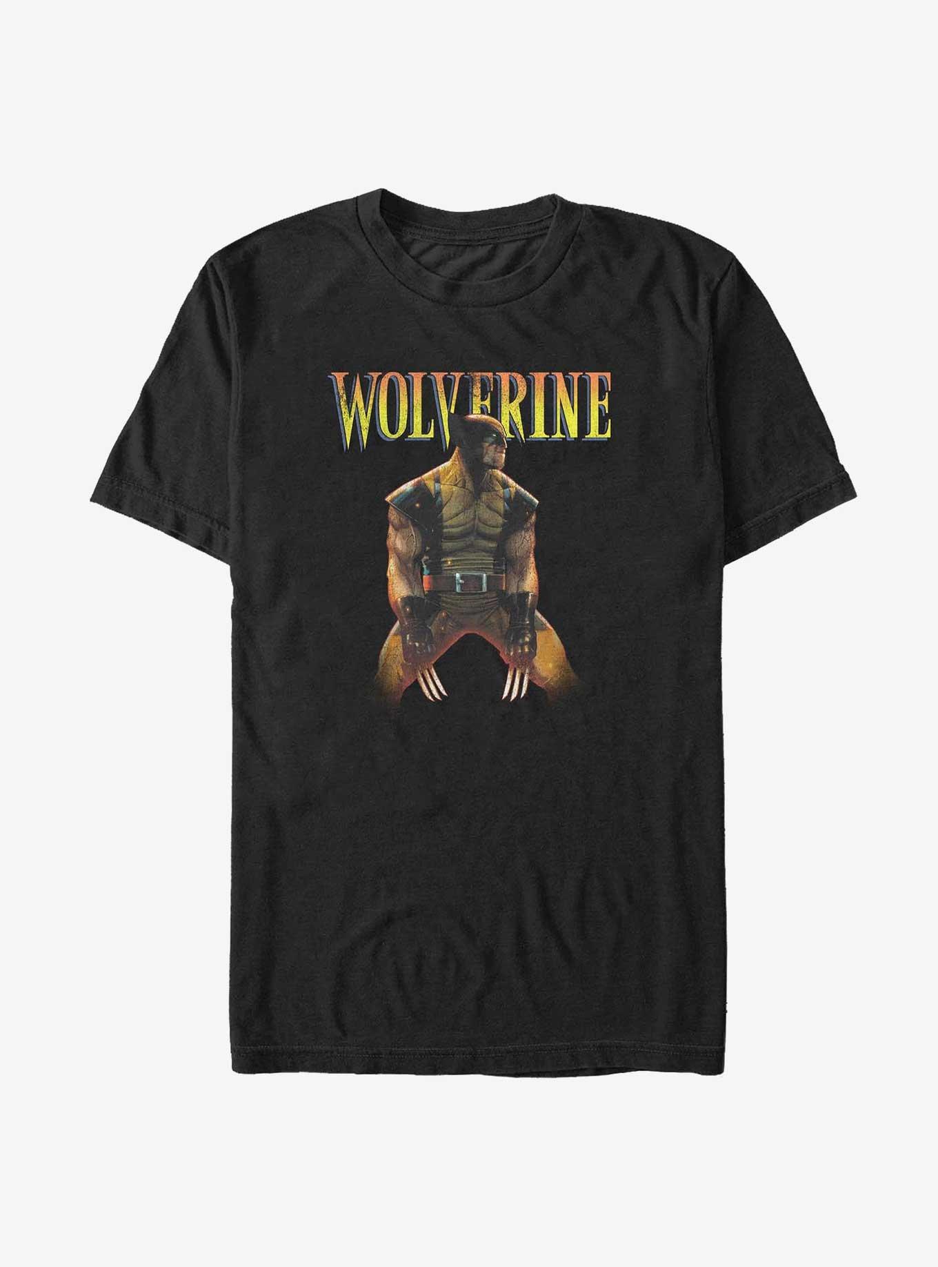 Marvel Wolverine Profile Extra Soft T-Shirt, BLACK, hi-res