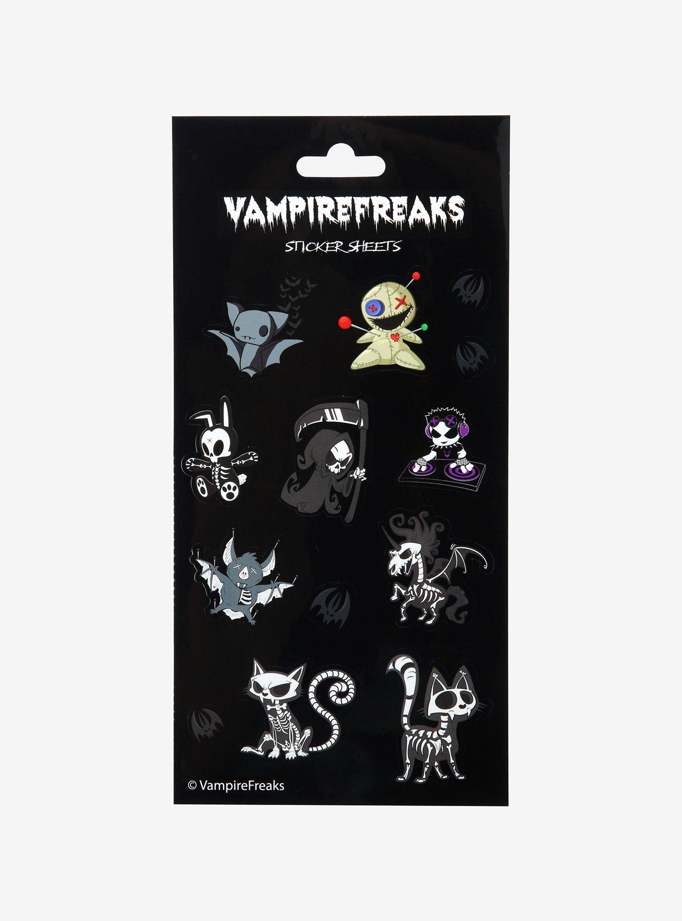 Vampire Freaks Characters Sticker Sheet, , hi-res