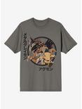 Digimon Agumon & MetalGreymon T-Shirt, GREY, hi-res