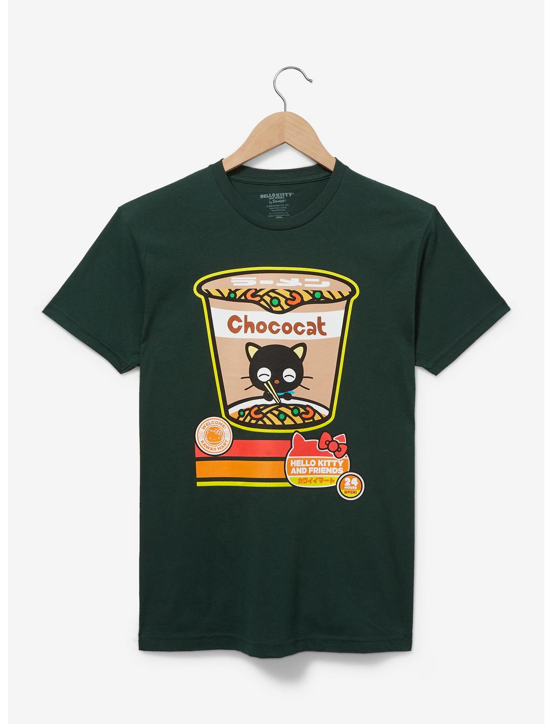 Sanrio Hello Kitty and Friends Chococat Kawaii Mart Women's T-Shirt — BoxLunch Exclusive, GREEN, hi-res