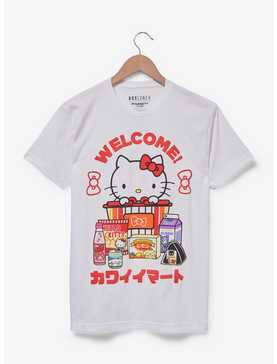 Sanrio Hello Kitty Kawaii Mart Welcome T-Shirt - BoxLunch Exclusive, , hi-res