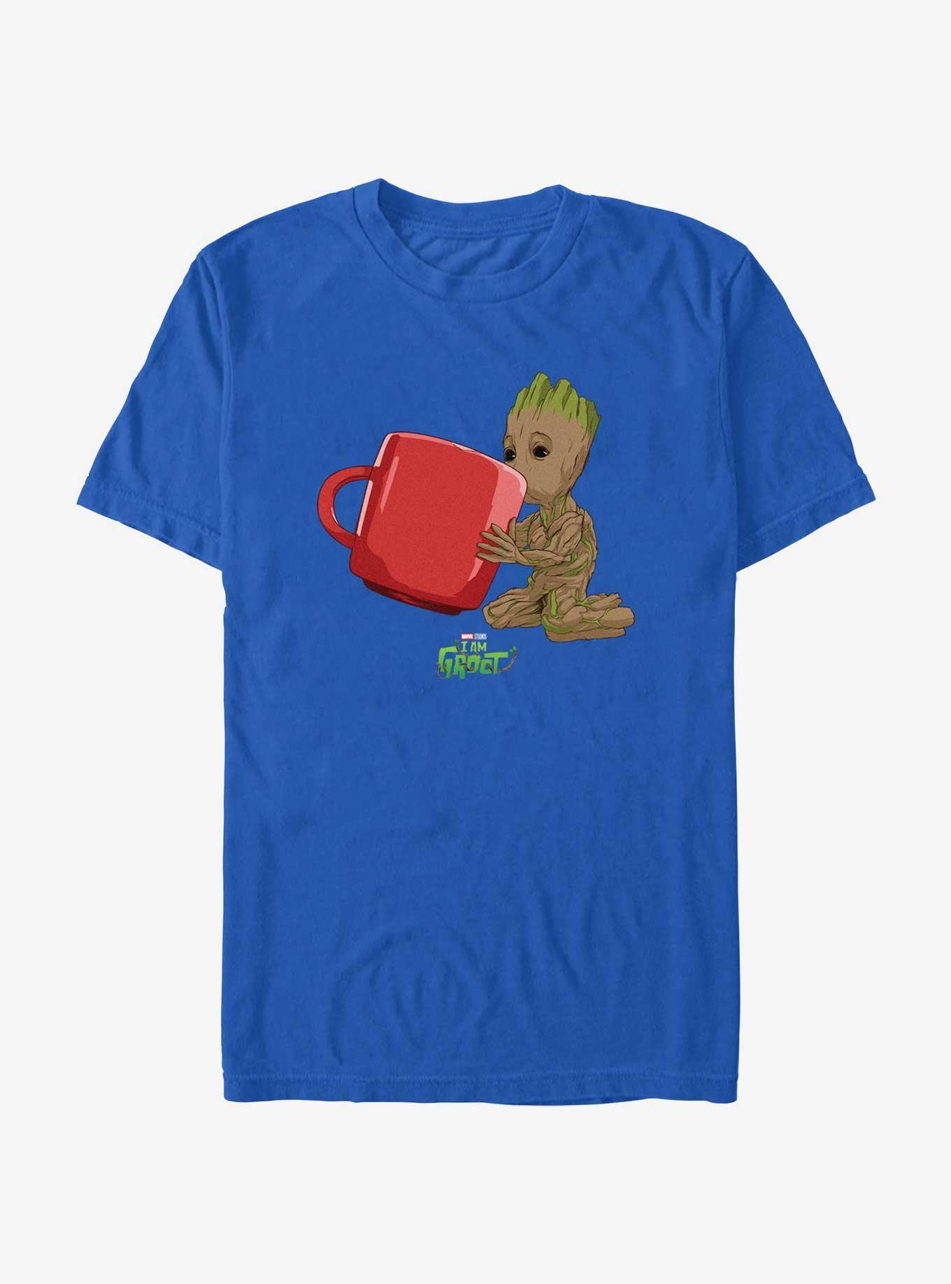 Marvel Guardians Of The Galaxy Groot Drinking T Shirt