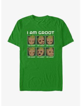Marvel Guardians Of The Galaxy I Am Groot Faces T-Shirt, , hi-res