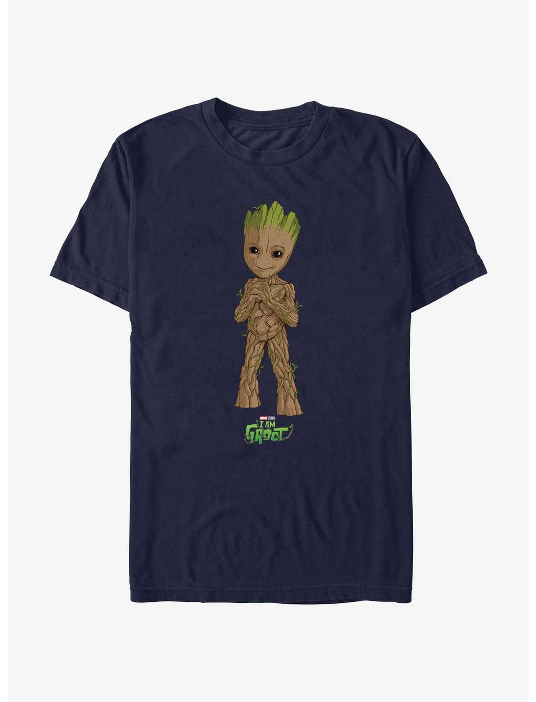 Marvel Guardians Of The Galaxy Cute Groot T-Shirt, NAVY, hi-res