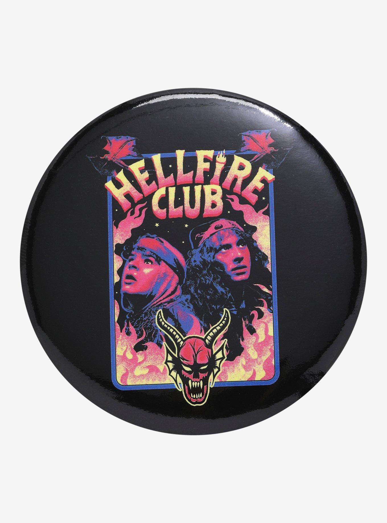 Stranger Things Dustin & Eddie 3 Inch Button, , hi-res